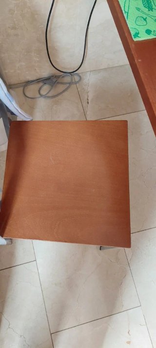 4 Sillas Cocina Madera y Metal