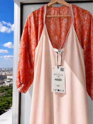 Vestido Zara Edición Limitada Ramio Talla M