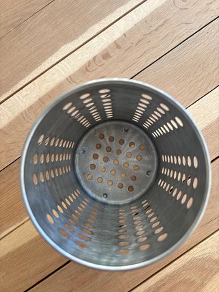 Escurridor cubiertos Ikea metal plateado