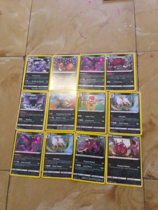 Cartas Pokémon Variadas.son 85 cartas