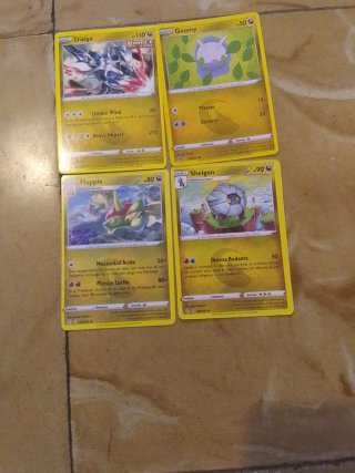 Cartas Pokémon Variadas.son 85 cartas