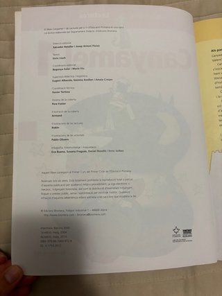 Canyamel 1, Primària Lectures