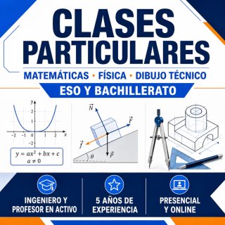 Clases Matemáticas, Física, Dibujo Técnico