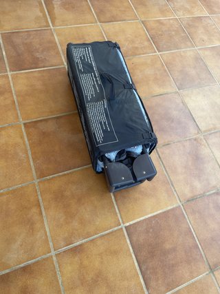 Cuna de viaje plegable