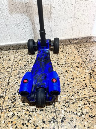 Patinete infantil 3 ruedas azul