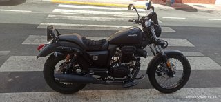 Moto Macbor Rockster 125 Negra