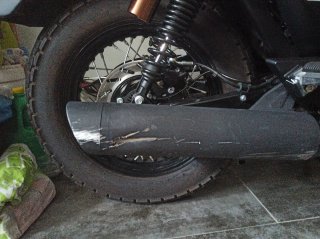 Moto Macbor Rockster 125 Negra