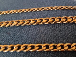 Conjunto Cadena y Pulsera Oro 18k Laminado