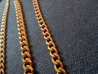 Conjunto Cadena y Pulsera Oro 18k Laminado