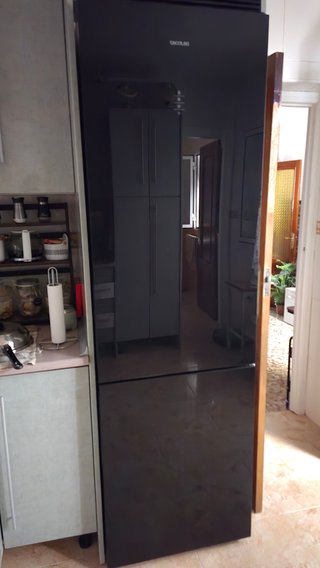 Nevera Cecotec Cristal Negro