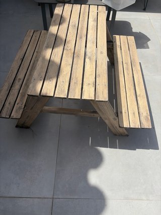 Mesa Picnic Madera Infantil