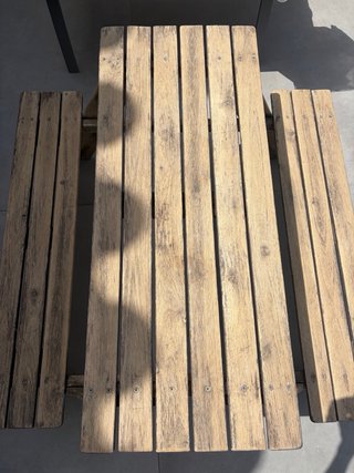 Mesa Picnic Madera Infantil