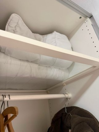 Armario IKEA PAX 150 cm blanco con puertas correde