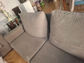 Sofá Gris Ikea
