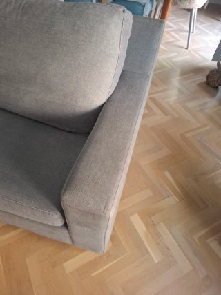 Sofá Gris Ikea
