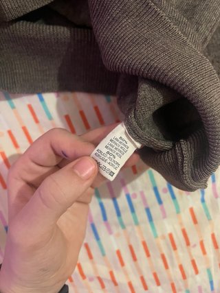 Maglione Moniti Lana Merinos Scollo V Marrone