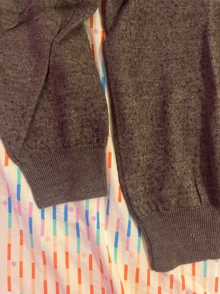 Maglione Moniti Lana Merinos Scollo V Marrone