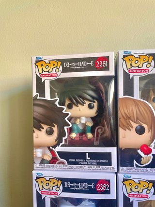 Funko Pop! Death Note L, Light, Ryuk, Misa