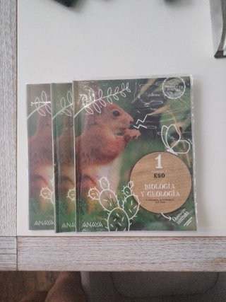 Libro Biología y Geología 1º ESO Anaya
