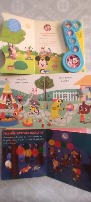 Lote de 3 libros infantiles con sonidos