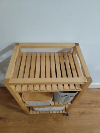Carrito bambú Ikea 3 niveles