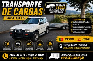 Transporte de Cargas | Portugal e Espanha