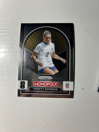 Carta Futbol Trinity Rodman Panini Prizm