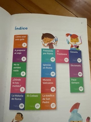 Guia visje Roma para niños