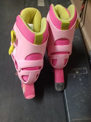 Patines en línea Oxelo rosas Talla 30-32
