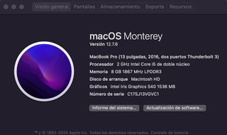MacBook Pro 13 2016 + Accesorios