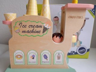 SMARTWO Máquina de Helados de Madera