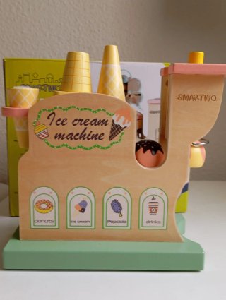 SMARTWO Máquina de Helados de Madera