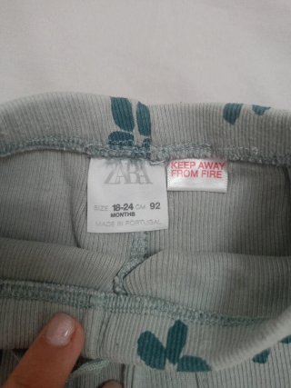 Lote leggings niña cuadros