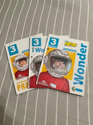 Pack 3 libros Inglés I Wonder 3