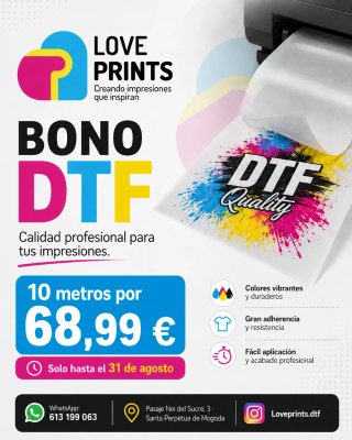 DTF POR METROS