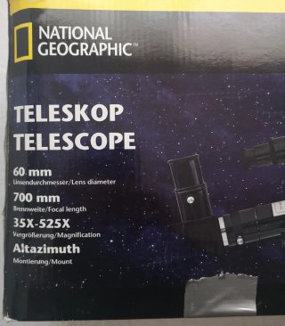 Telescopio National Geographic para principiantes