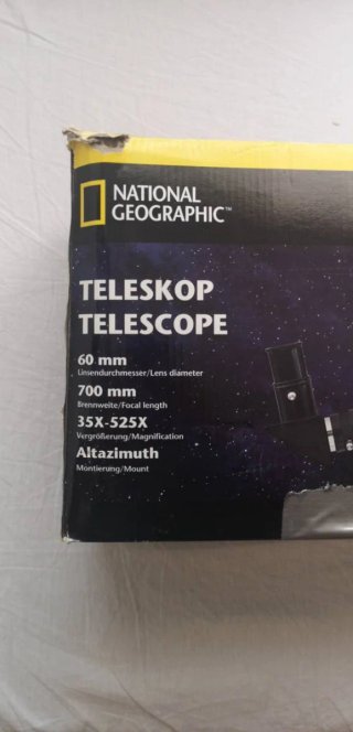 Telescopio National Geographic para principiantes