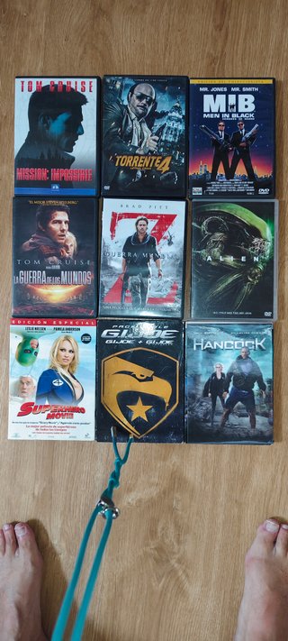 Pack 9 Películas DVD Acción/Ciencia Ficción