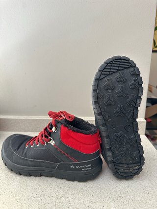 Botas de montaña y nieve para niño talla 35
