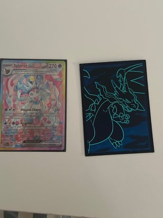 Carta Pokémon Sylveon EX 156/137( el precionegocia