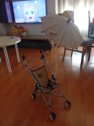 Carrito de paseo para bebé niña