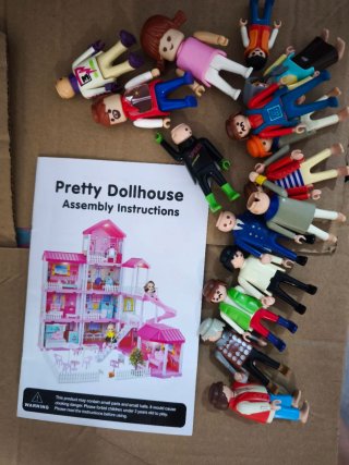 Casa de muñecas Pretty Dollhouse