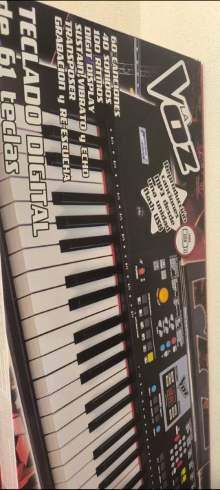 Teclado Digital La Voz 61 teclas