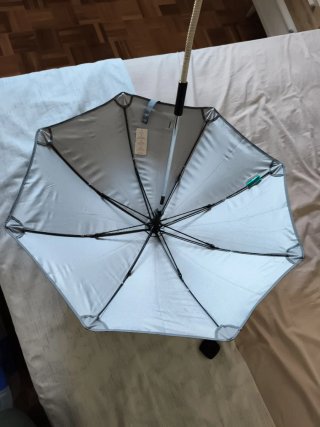 Parasol para bebé gris