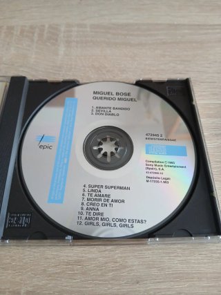 CDs Miguel Bosé: Querido / Papitour/7 Lo Mejor