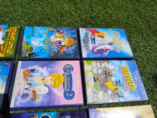 Lote 10 DVDs Disney Infantiles