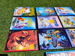 Lote 10 DVDs Disney Infantiles