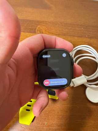 Apple Watch Ultra Negro/Amarillo