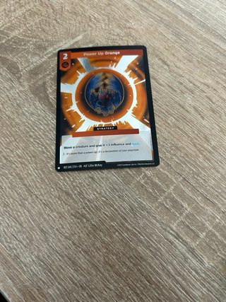 MetaZoo Power Up Orange Carta
