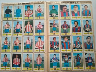 Álbum Liga 1973/74 Este Completo.